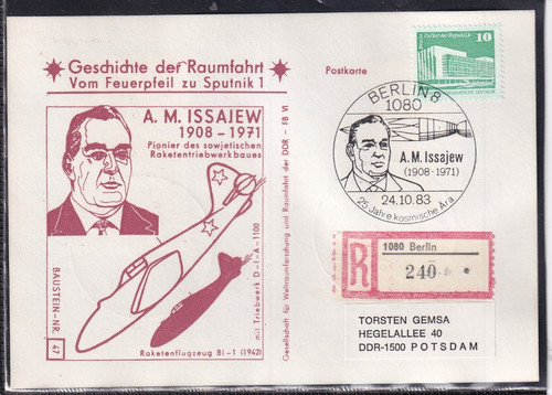 Ddr bausteinkarte a - , a.m