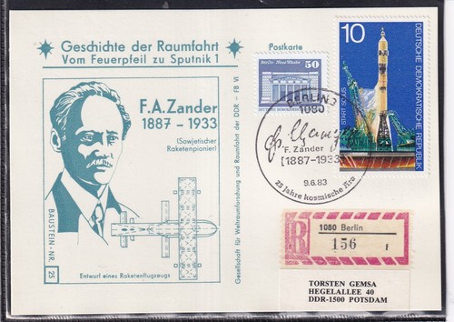 Ddr bausteinkarte f a - , 25