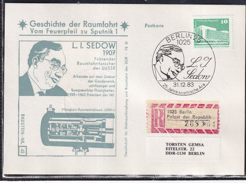 Ddr bausteinkarte l - ddr, l.i