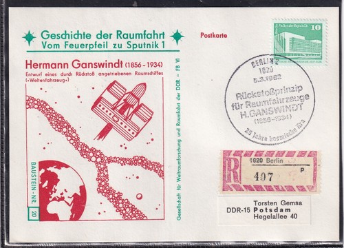 Ddr bausteinkarte hans - ddr, 20
