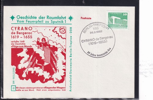 Ddr bausteinkarte cyrano - 10, de